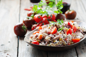 Salad with Carnaroli Rice