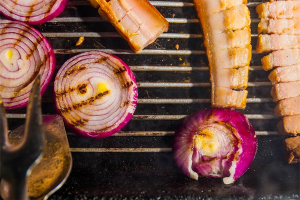 Grilled Tropea onions