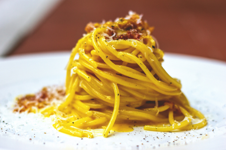 Spaghetti carbonara: the Calabrian recipe