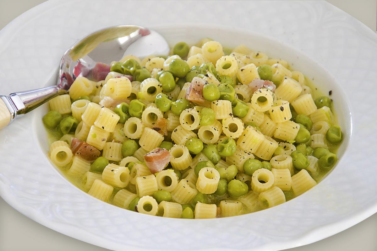 Pasta with peas: the Calabrian recipe