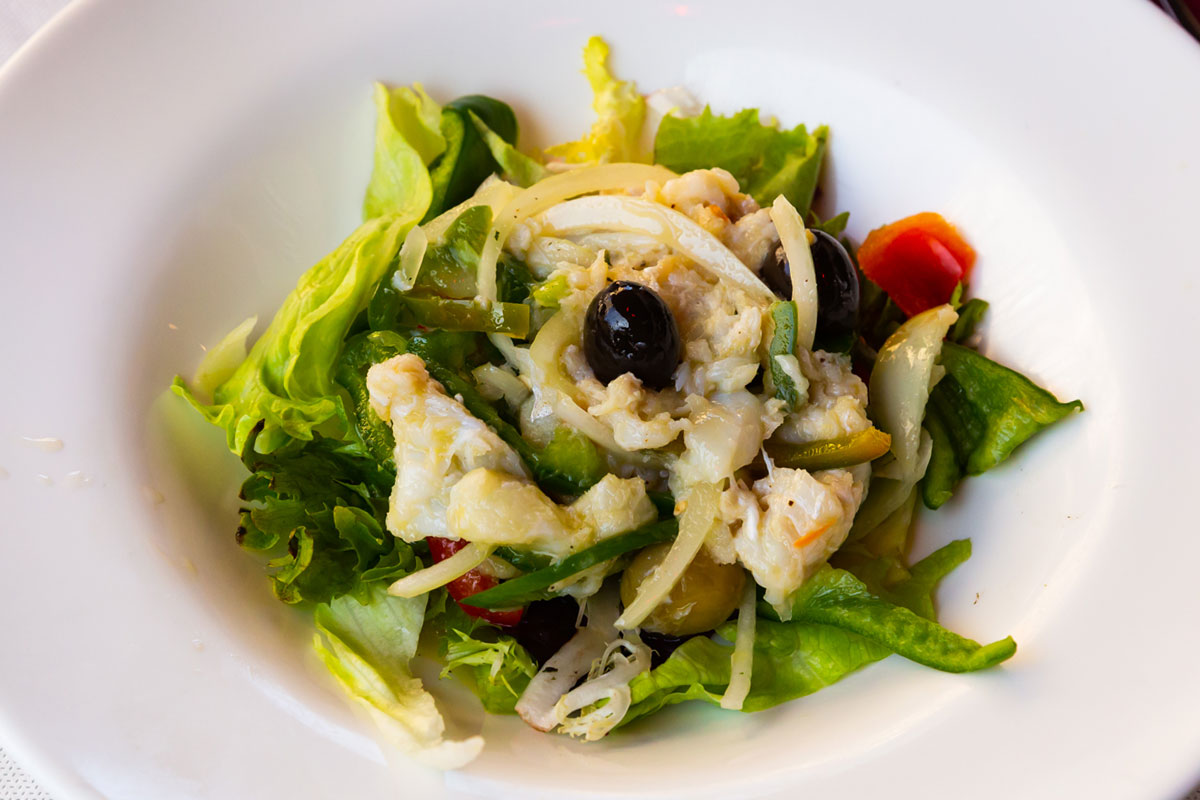 Codfish salad