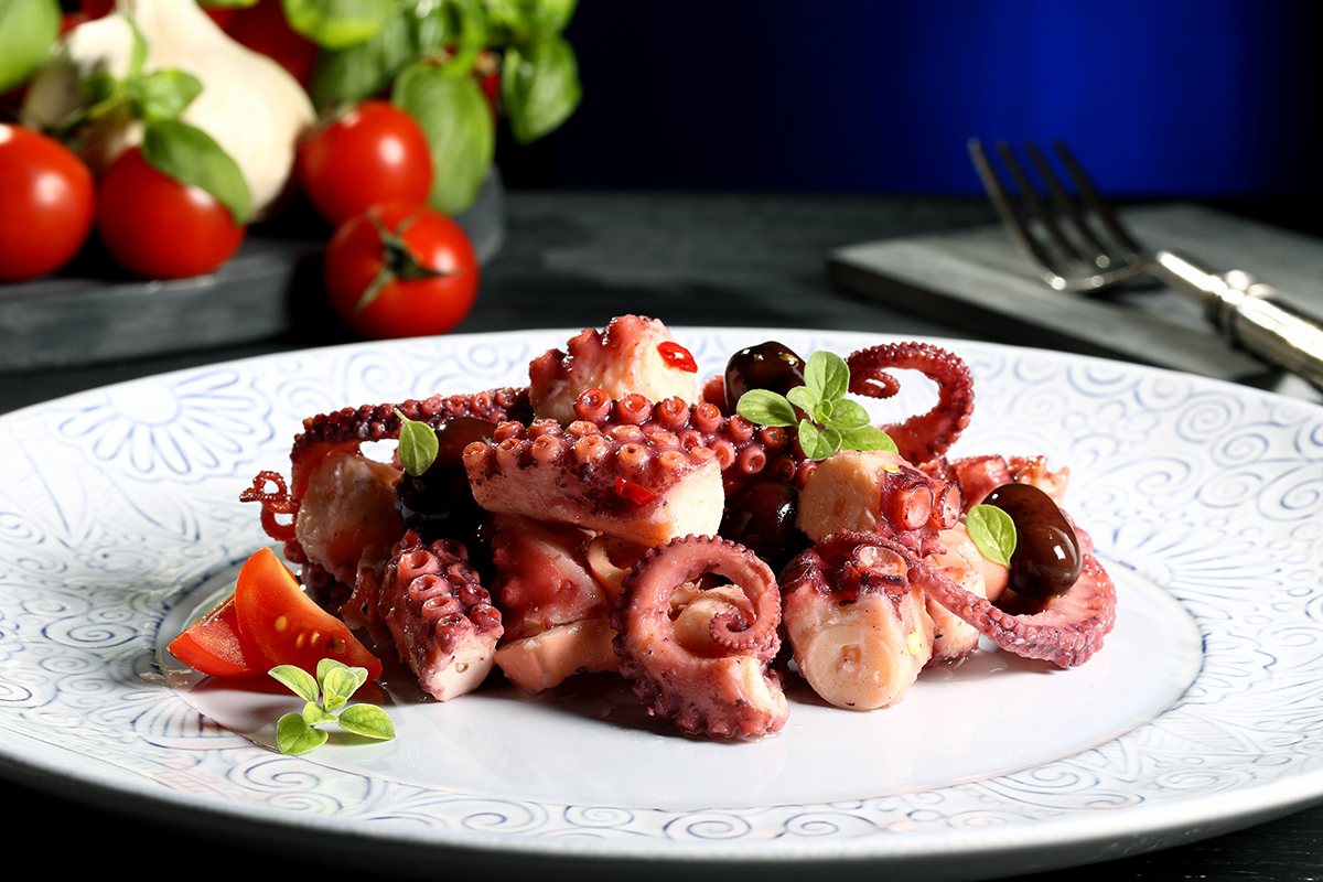 Octopus salad: the Calabrian recipe