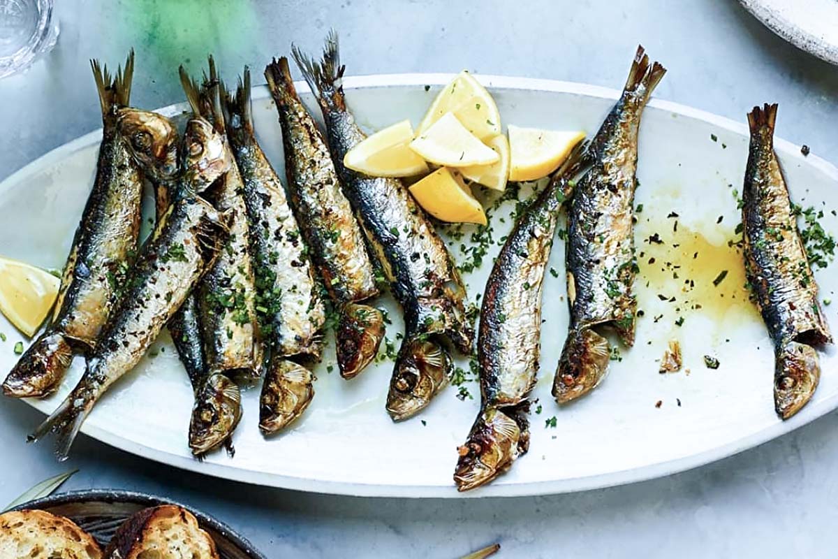 How to make sardines with parsley